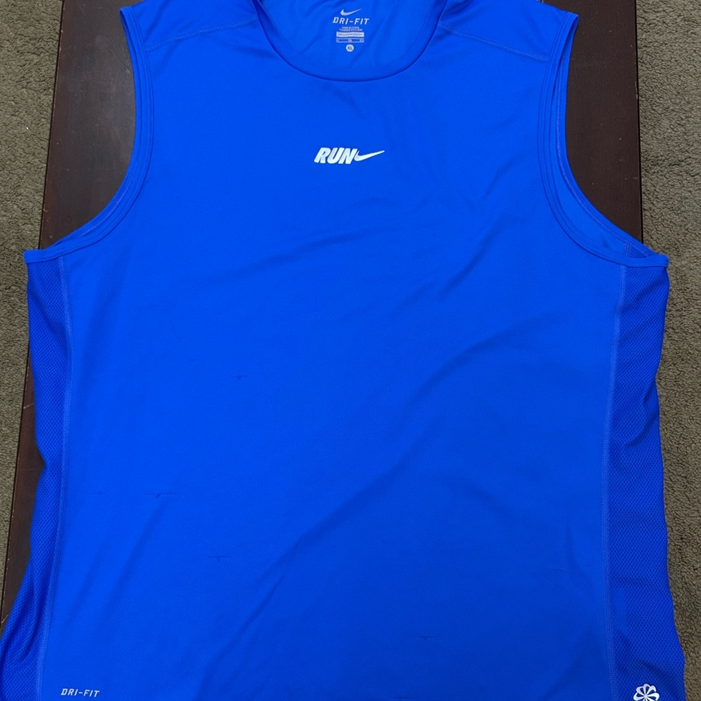 Nike Blue Dri-FIT Sleeveless Top